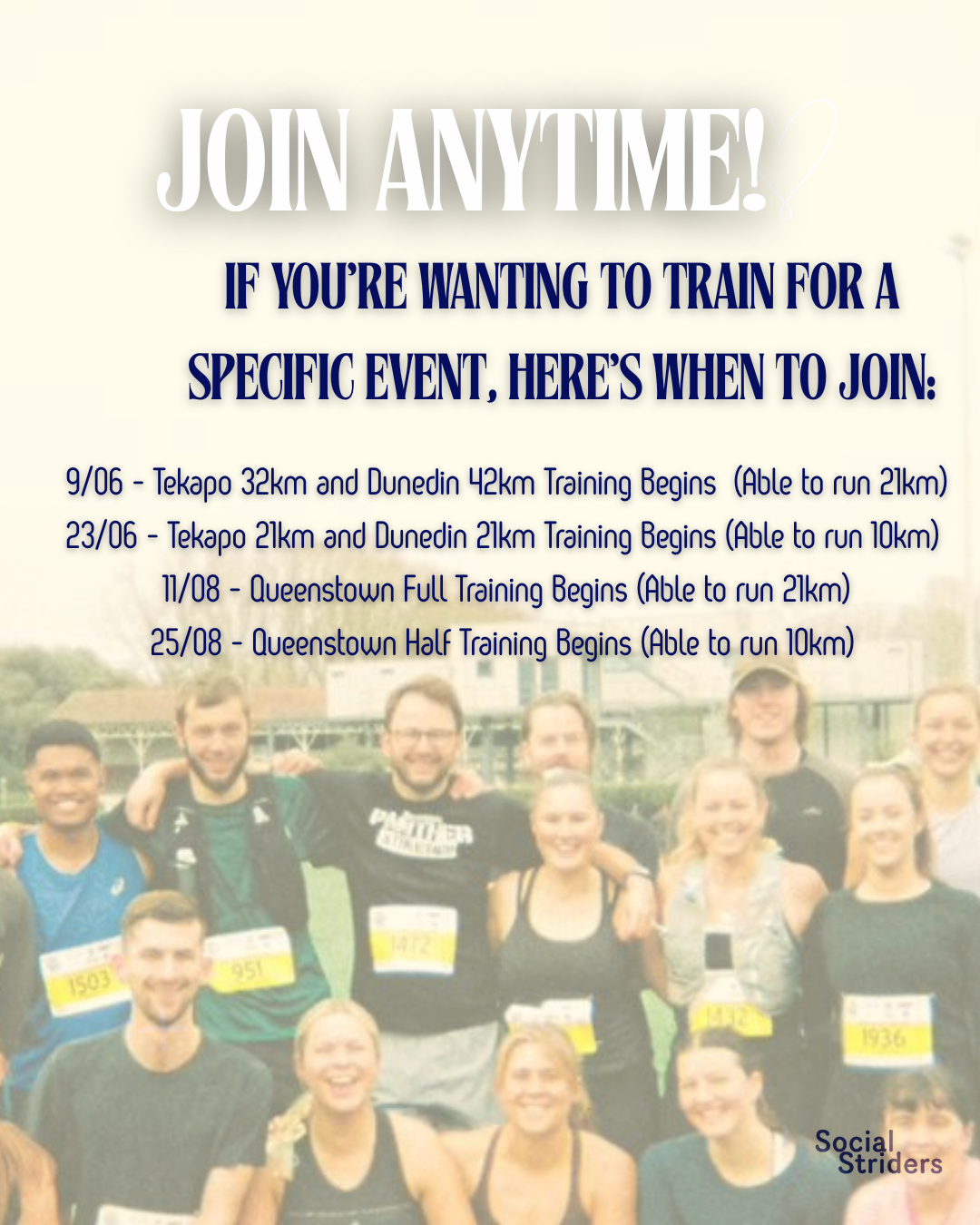 Striders Sunday Club